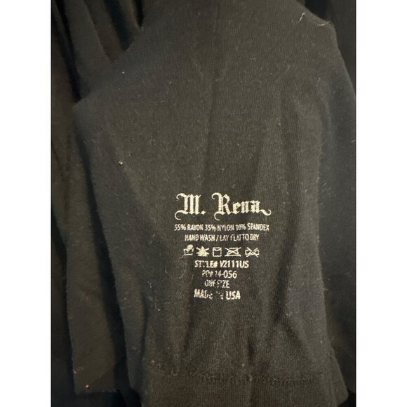 M. Rena Black Sleeveless Maxi Dress One Size - Picture 2 of 4